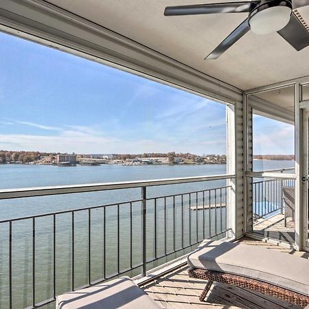 Sunny Osage Beach With Balcony And Lakefront View 外观 照片