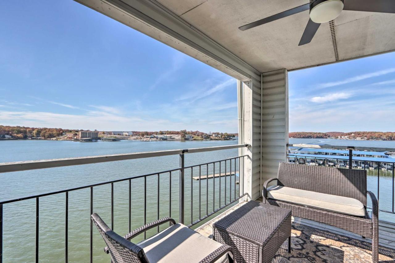 Sunny Osage Beach With Balcony And Lakefront View 外观 照片